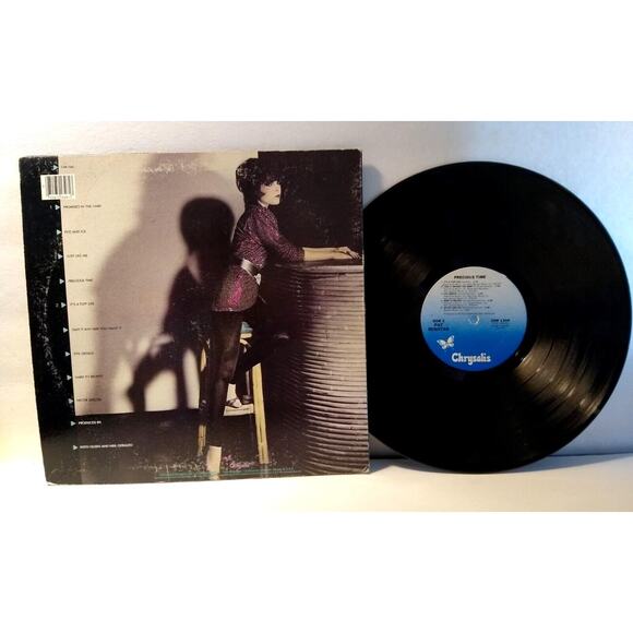 Pat Benatar Precious Time Vinyl LP Record Album Fire & Ice Promises In the Dark - Picture 2 of 2